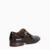 SATCHIN 2 - DARK BROWN
Wide Fit Double Buckle Monk Shoe