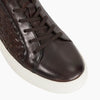 TJ - BROWN
Leather Woven Detail Lace Up Trainers