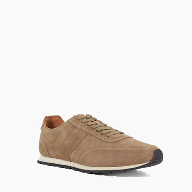 TREYSON - TAUPE
Lace-Up Suede Runner Trainer
