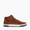 SYDNIES - TAN
Contrast Perforated High Top Trainers
