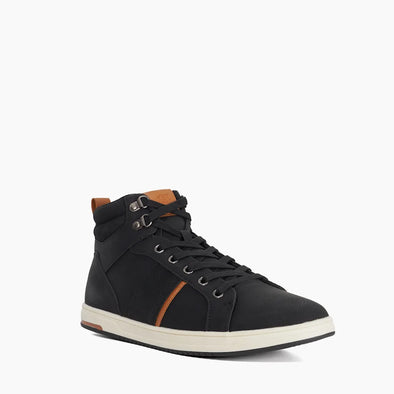 SAILORS - BLACK
Fabric Lace Up Mid Trainer