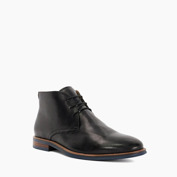 MILLERS - BLACK
Wide Fit Round Toe Leather Lace Up Boots