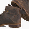 SIMON - DARK BROWN
Wide Fit Leather Seam Detail Ankle Boots