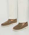 BUFTONN - KHAKI
Topstitch Casual Loafers