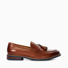 SIMLEY - TAN
Leather Contrast Sole Tassel Loafers