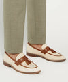 SOUGHT - TAN
Contrasting Tassel Loafers